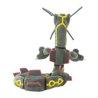 Authentic Pokemon Center Plush Pokemon fit Shiny Rayquaza 18cm 